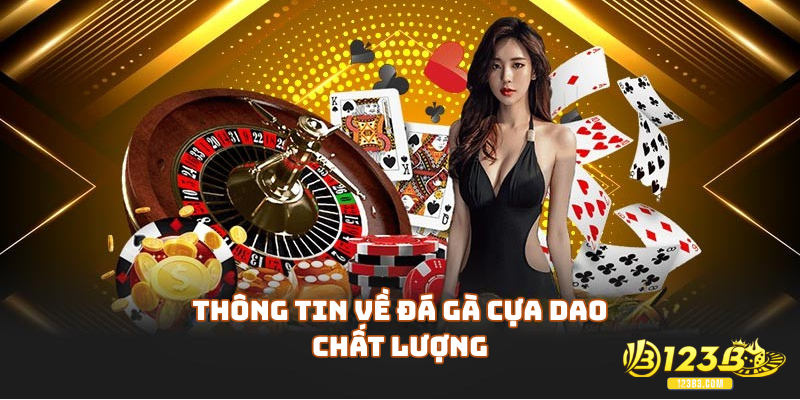 Thông tin về đá gà cựa dao chất lượng